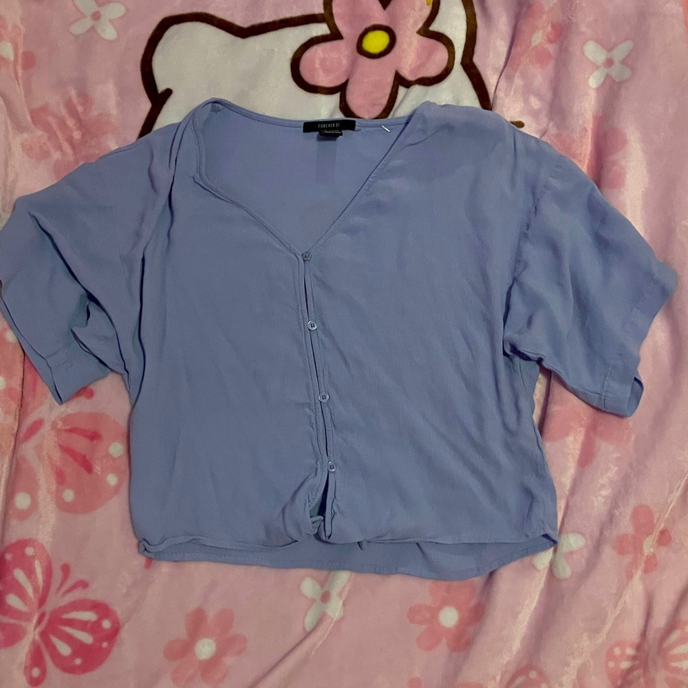 a button up top from forever 21